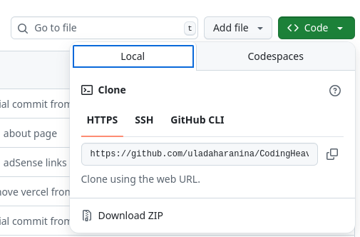 github clone