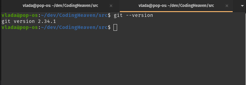 git-bash terminal