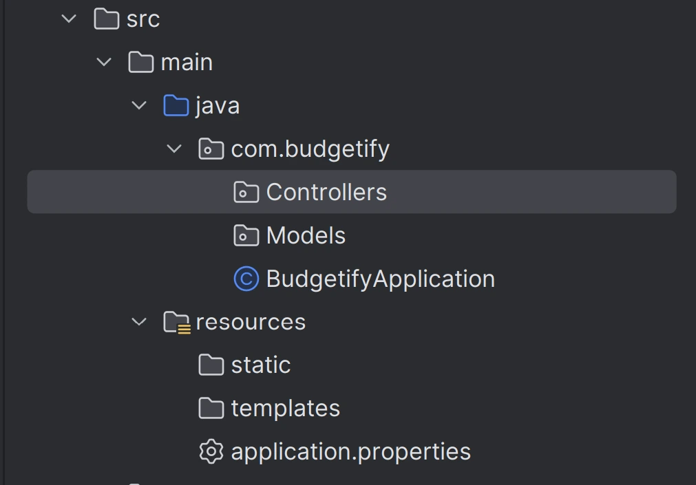 selected dependencies